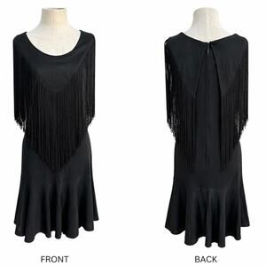 VTG Eleanor Gay tassel fringe dress